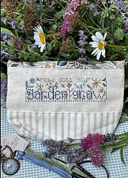 Shepherd's Bush - Garden Grow Bag Kit-Shepherds Bush - Garden Grow Bag Kit, project bag, cross stitch